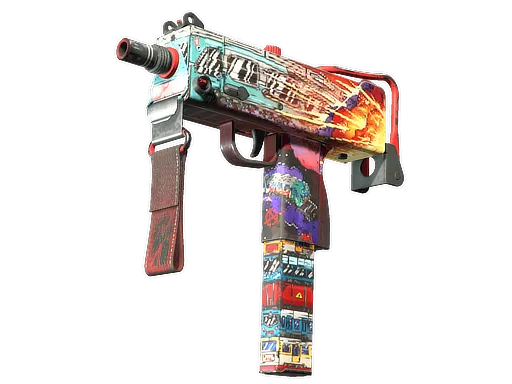 Souvenir MAC-10 | Derailment (Field-Tested)