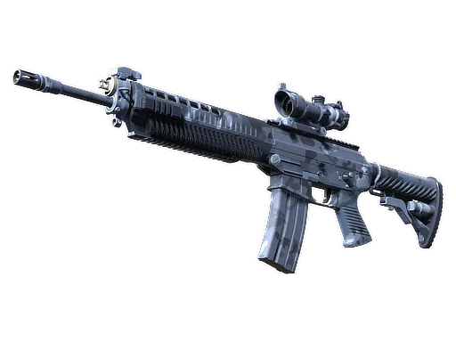 SG 553 | Night Camo (Minimal Wear)