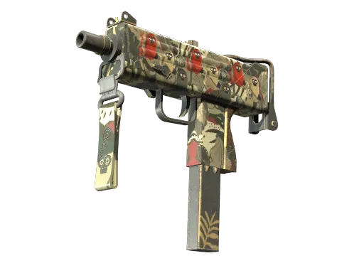 MAC-10 | Monkeyflage (Field-Tested)