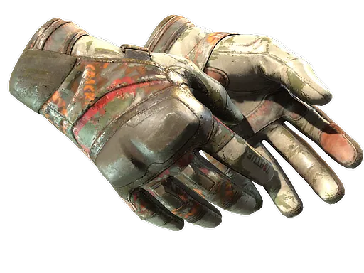 ★ Moto Gloves | POW! (Battle-Scarred)