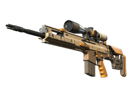 SCAR-20 | Short Ochre (Field-Tested)