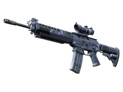 SG 553 | Night Camo (Field-Tested)