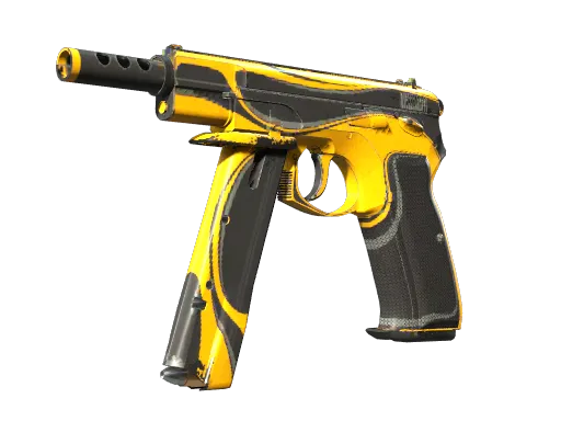 StatTrak™ CZ75-Auto | Yellow Jacket (Field-Tested)
