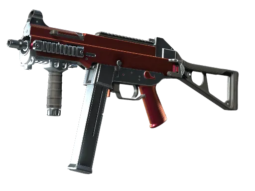 UMP-45 | Crimson Foil (Minimal Wear)