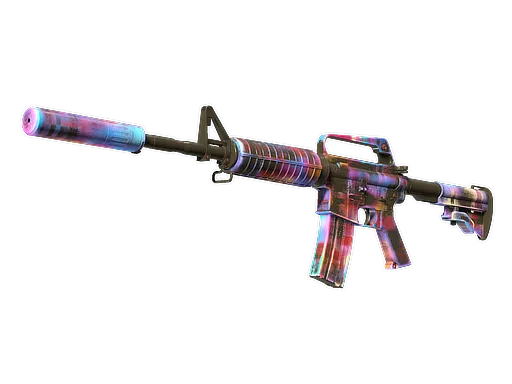 M4A1-S | Glitched Paint (Minimal Wear)