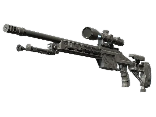 SSG 08 | Grey Smoke (Battle-Scarred)