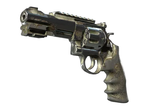 R8 Revolver | Bone Mask (Battle-Scarred)