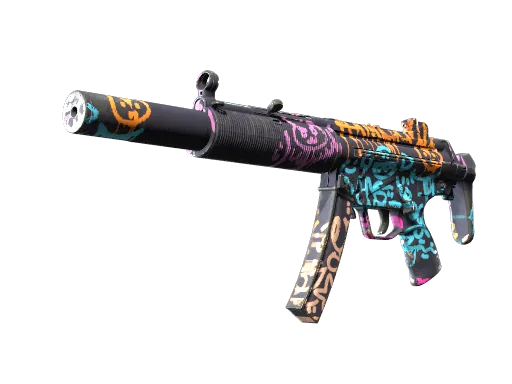 Souvenir MP5-SD | Neon Squeezer (Field-Tested)