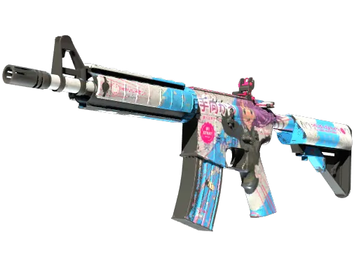 StatTrak™ M4A4 | Temukau (Well-Worn)
