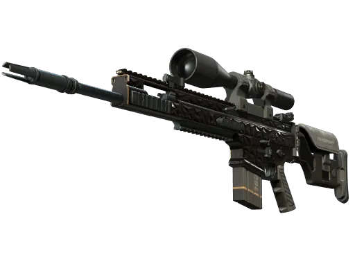 StatTrak™ SCAR-20 | Fragments (Battle-Scarred)