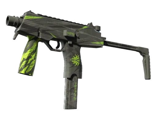 MP9 | Deadly Poison (Minimal Wear)