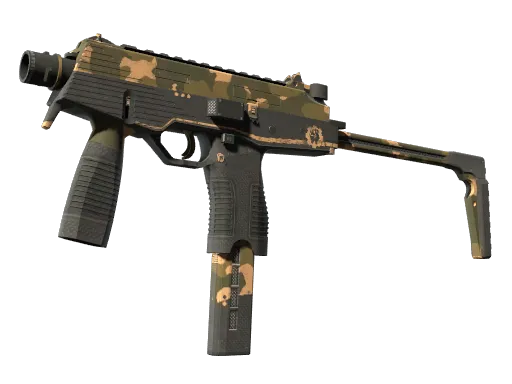 StatTrak™ MP9 | Black Sand (Well-Worn)