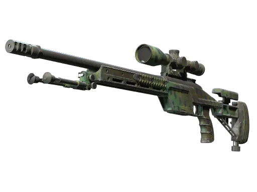 Souvenir SSG 08 | Jungle Dashed (Field-Tested)