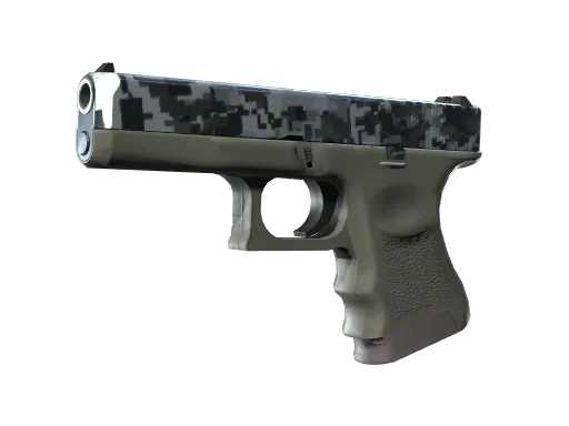 Glock-18 | Steel Disruption (Minimal Wear)