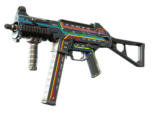 Souvenir UMP-45 | Late Night Transit (Well-Worn)