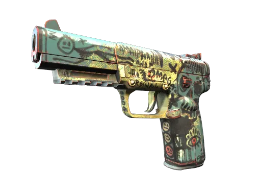 StatTrak™ Five-SeveN | Scrawl (Factory New)