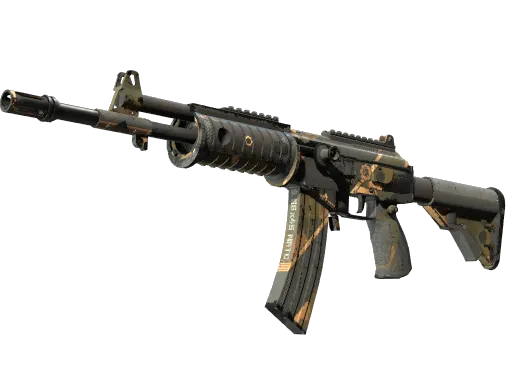Galil AR | Black Sand (Battle-Scarred)