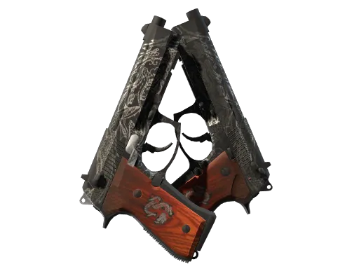 Dual Berettas | Dualing Dragons (Minimal Wear)