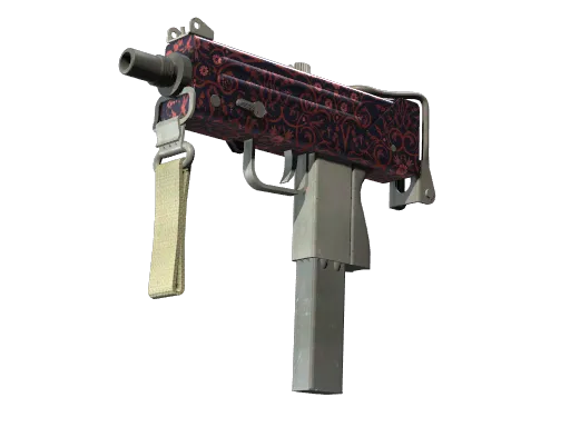 MAC-10 | Red Filigree (Factory New)