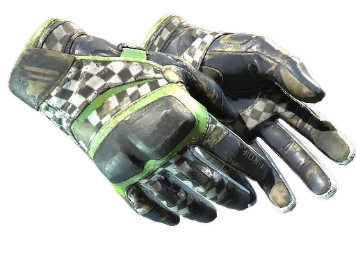 ★ Moto Gloves | Finish Line (Battle-Scarred)