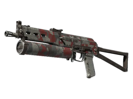 PP-Bizon | Wood Block Camo (Well-Worn)