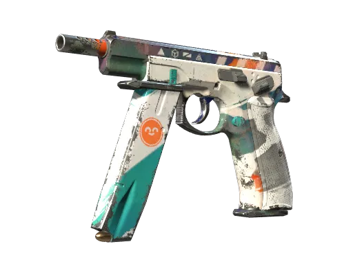 CZ75-Auto | Slalom (Well-Worn)