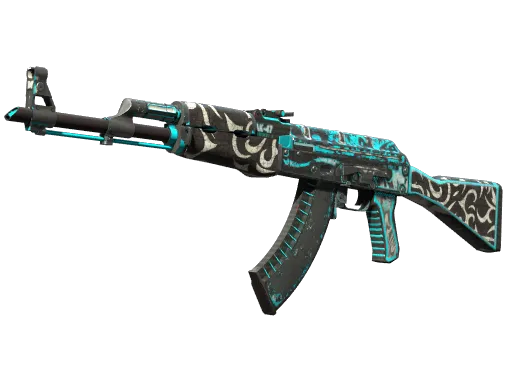 StatTrak™ AK-47 | Frontside Misty (Battle-Scarred)