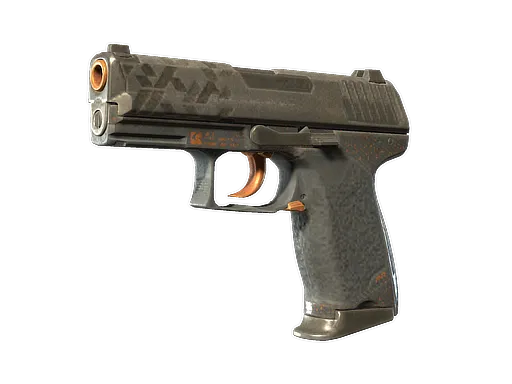 StatTrak™ P2000 | Sure Grip (Battle-Scarred)