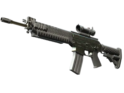SG 553 | Army Sheen (Field-Tested)