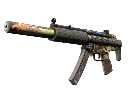 StatTrak™ MP5-SD | Necro Jr. (Battle-Scarred)