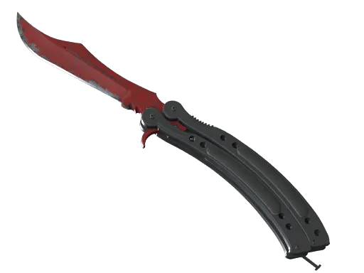 ★ Butterfly Knife | Crimson Web (Field-Tested)