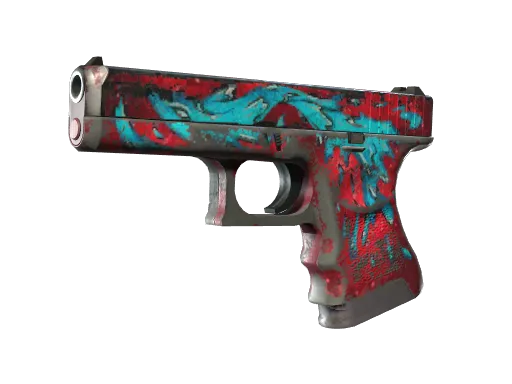 Glock-18 | Water Elemental (Battle-Scarred)