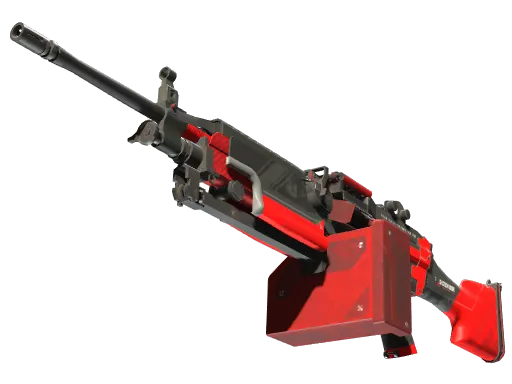 StatTrak™ M249 | System Lock (Minimal Wear)
