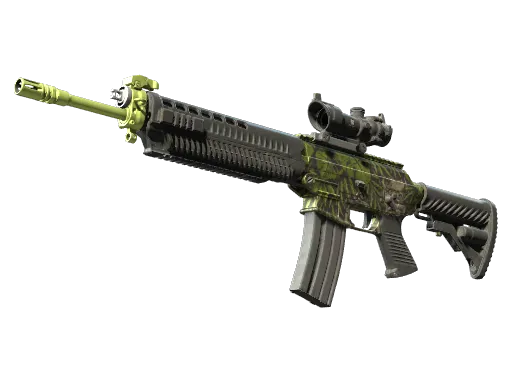 SG 553 | Lush Ruins (Minimal Wear)