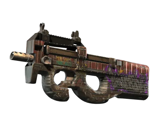 StatTrak™ P90 | Freight (Well-Worn)