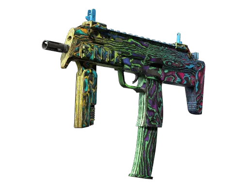 MP7 | Neon Ply (Minimal Wear)