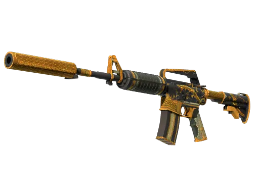 M4A1-S | Golden Coil (Battle-Scarred)