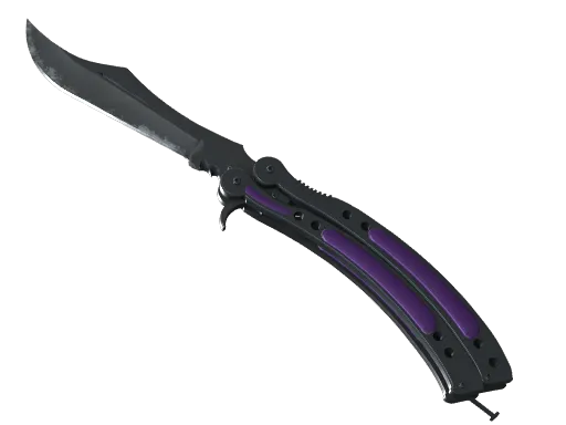 ★ StatTrak™ Butterfly Knife | Ultraviolet (Field-Tested)