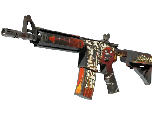 M4A4 | Hellfire (Field-Tested)