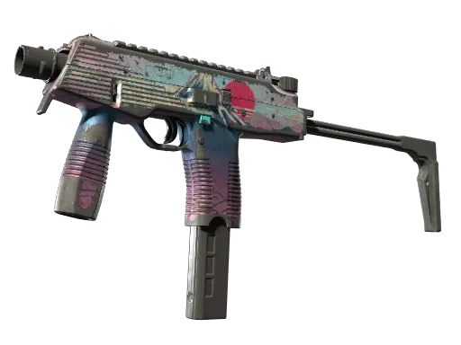 StatTrak™ MP9 | Mount Fuji (Battle-Scarred)