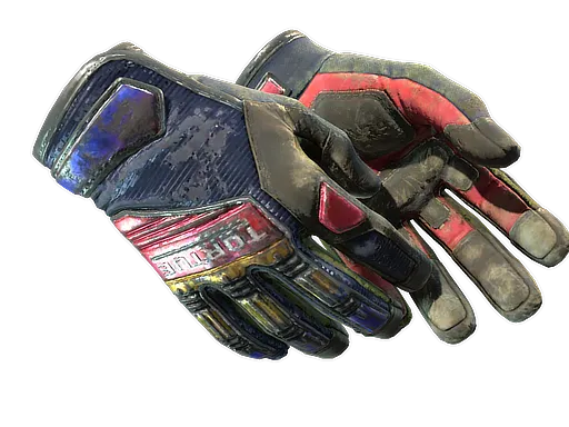 ★ Specialist Gloves | Marble Fade (Battle-Scarred)