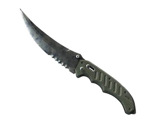 ★ Flip Knife | Stained (Well-Worn)
