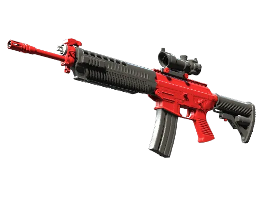 SG 553 | Candy Apple (Factory New)