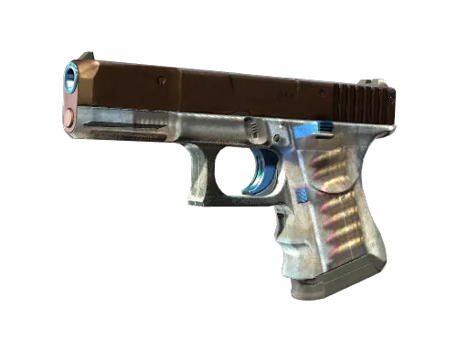StatTrak™ Glock-18 | Clear Polymer (Battle-Scarred)