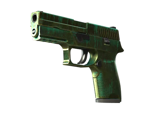 StatTrak™ P250 | Verdigris (Battle-Scarred)