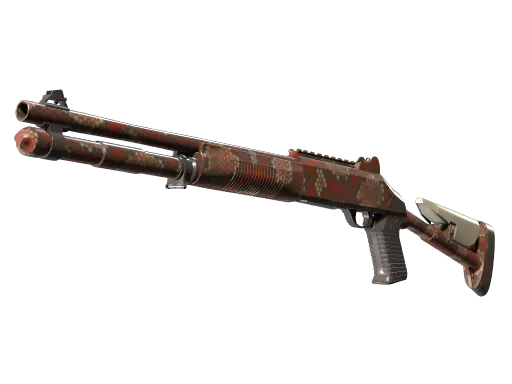 StatTrak™ XM1014 | Red Python (Minimal Wear)