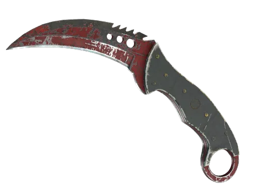 ★ Talon Knife | Crimson Web (Battle-Scarred)