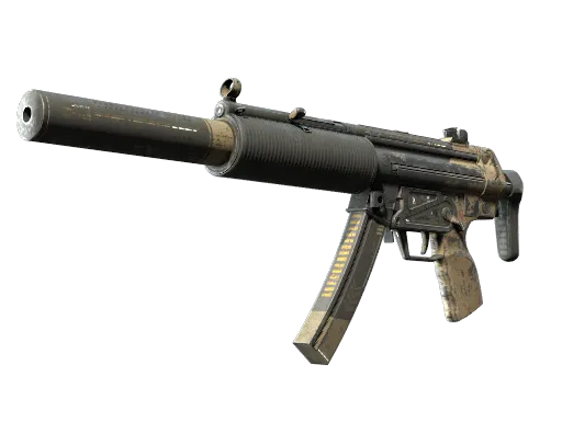 MP5-SD | Desert Strike (Battle-Scarred)