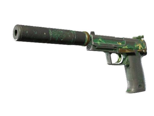 USP-S | Tropical Breeze (Battle-Scarred)