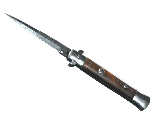 ★ Stiletto Knife | Damascus Steel (Minimal Wear)